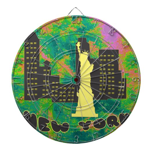 New York Dartbord (Voorkant)