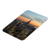 New York dawn skyline Magneet (Linkerzijde)