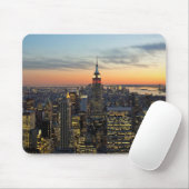 New York dawn skyline Muismat (Met muis)