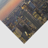 New York dawn skyline Tissuepapier (Detail)