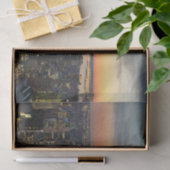 New York dawn skyline Tissuepapier (Geschenk)