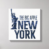 New York | De Big Apple Canvas Afdruk (Voorkant)