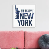New York | De Big Apple Canvas Afdruk (Insitu (Woonkamer))