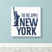 New York | De Big Apple Canvas Afdruk (Insitu (Houten vloer))