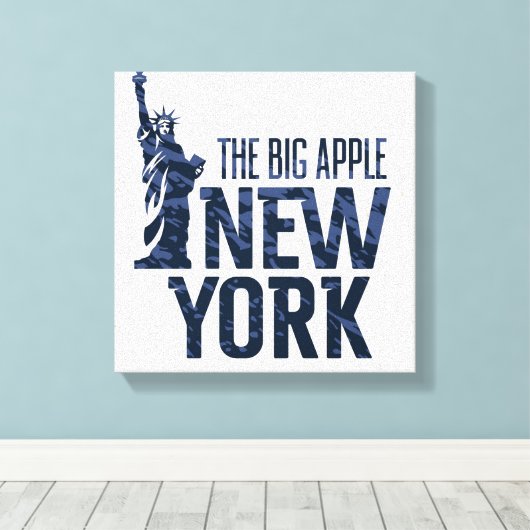 New York | De Big Apple Canvas Afdruk (Insitu (Houten vloer))