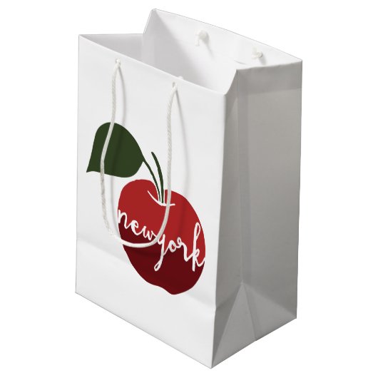 New York | De Big Apple Medium Cadeauzakje (Achterkant Gekanteld)