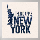 New York | De Big Apple Poster (Voorkant)