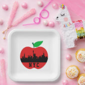 New York de Grote Appel - New York State Papieren Bordje (Feest)