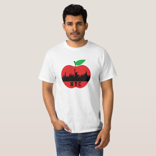 New York de Grote Appel - New York State T-shirt (Voorkant volledig)