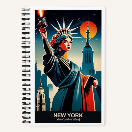 New York: De staat van de natuurlijke schoonheid Notitieboek (Voorkant)