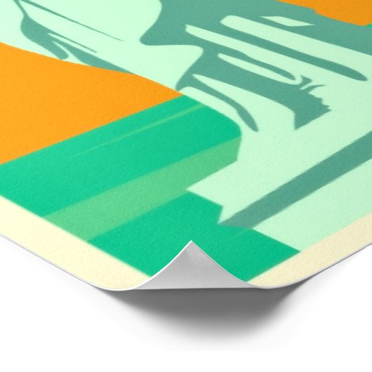  New York "De stad die nooit slaapt" Poster (Hoek)