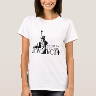 New York, de stad die nooit slaapt T-shirt