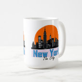 New York - De stad Koffiemok (Voorkant rechts)