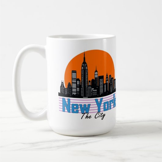 New York - De stad Koffiemok (Links)