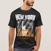 New York de vijf stadsdelen T-shirt (Voorkant)