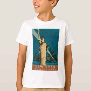 New York: De Wonder City of the World Poster T-shirt