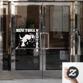 New York Decal New York Souvenir Window Cling (Kantoordeur)
