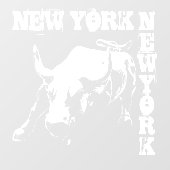 New York Decal New York Souvenir Window Cling (Vel)