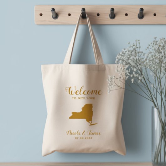 New York Destination Wedding Welcome Bag Tas