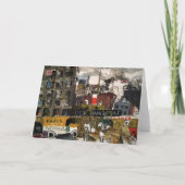 New York Docks | Joaquín Torres-García Kaart (Voorkant)