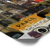 New York Docks | Joaquín Torres-García Poster (Hoek)