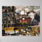 New York Docks | Joaquín Torres-García Poster (Voorkant)