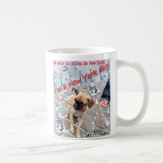 New York Dog Koffiemok (Rechts)