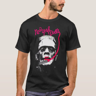 New York Doll's (roze) Frankenstein T-shirt