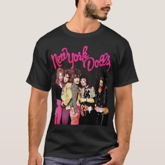 New York Dolls Volledige Band Glam Punk Vintage On T-shirt