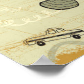 New York Doodle Poster (Hoek)