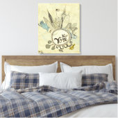 New York Doodle Poster Canvas Afdruk (Insitu (Slaapkamer))