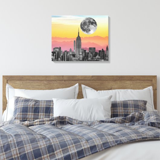 New York Dream Canvas Afdruk (Insitu (Slaapkamer))