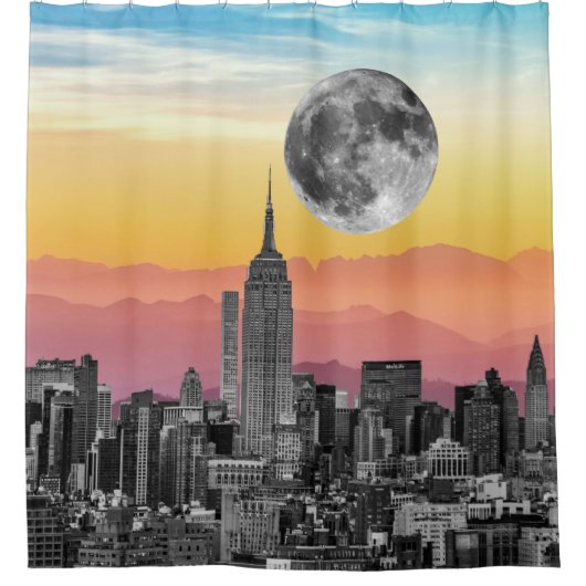 New York Dream Douchegordijn (Voorkant)