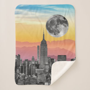 New York Droom Sherpa Deken