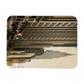 New York, E 42 St en Chrysler Building Magneet (Horizontaal)