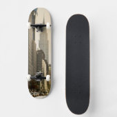 New York, E 42 St en Chrysler Building Persoonlijk Skateboard (Voorkant)