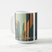 New York - Een  eerbetoon Koffiemok (Voorkant links)