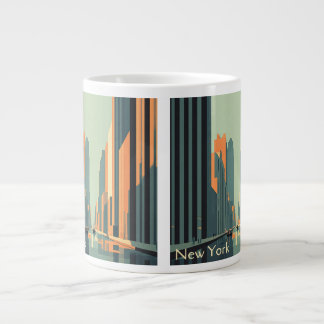 New York - Een Vintage Ode Grote Koffiekop