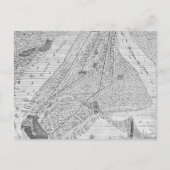 New York: El Train, C1878 Briefkaart (Voorkant)