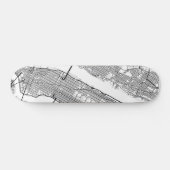 New York | Elke Stadsplattegrond Persoonlijk Skateboard (Horizontaal)