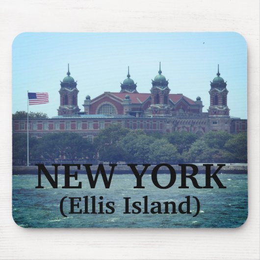 New York Ellis Island Muismat (Voorkant)