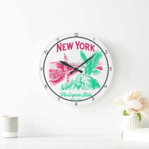 New York Empire State Adelaar Grote Klok