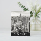 New York Empire State Briefkaart (Staand voorkant)