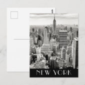New York Empire State Briefkaart (Voorkant / Achterkant)