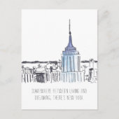 New York Empire State Building Briefkaart (Voorkant)