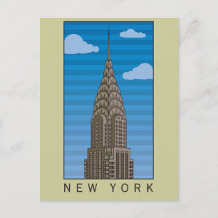 New York Empire State Building Briefkaart