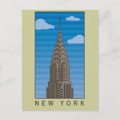 New York Empire State Building Briefkaart (Voorkant)