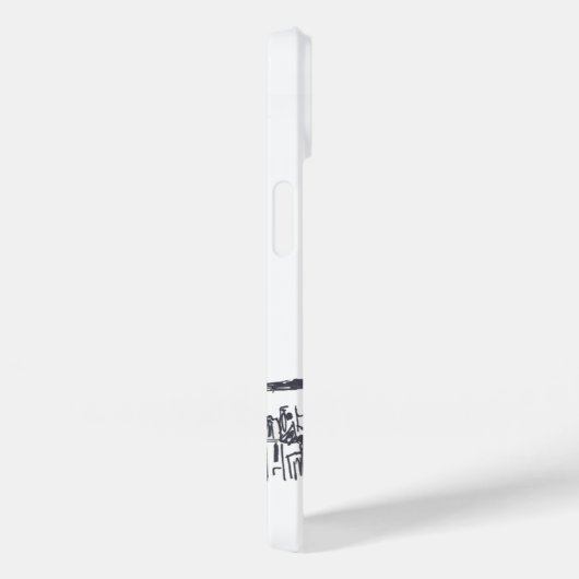 New York Empire State Building iPhone / iPad case (Achterkant / Rechts)