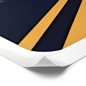  New York - Empire State & Liberty Poster (Hoek)