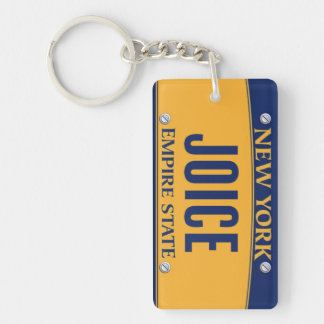 New York Empire State License Bord Art Custom Sleutelhanger